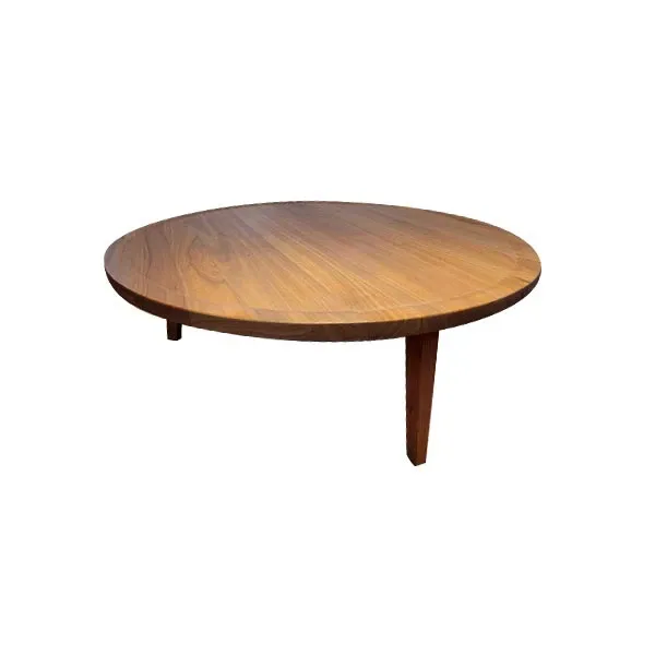 Round wooden coffee table by Paola Navone, Gervasoni image