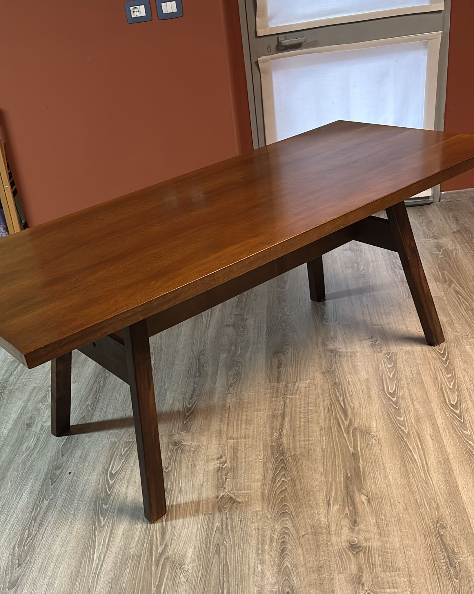 Torbecchia Dining Table by Giovanni Michelucci (1960s) Side