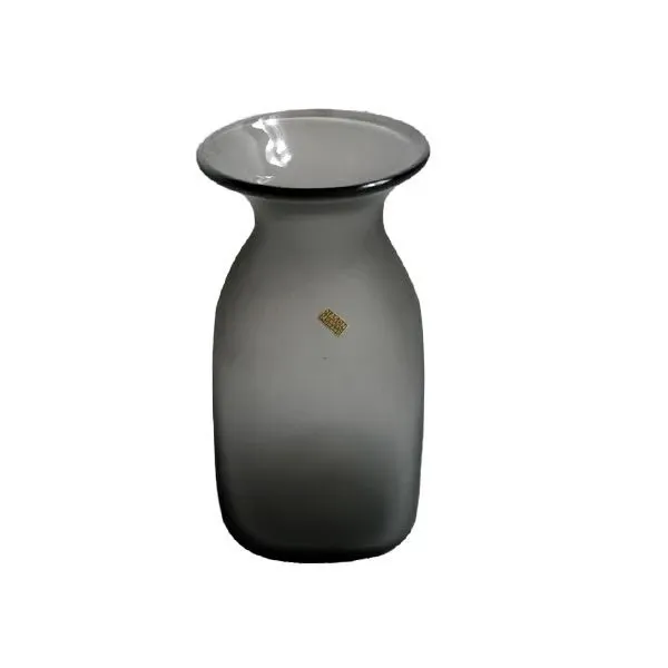 Gray glass vase, Nason Moretti image