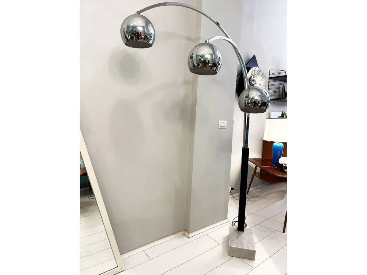 Vintage Stehlampe aus den 70er Jahren 6