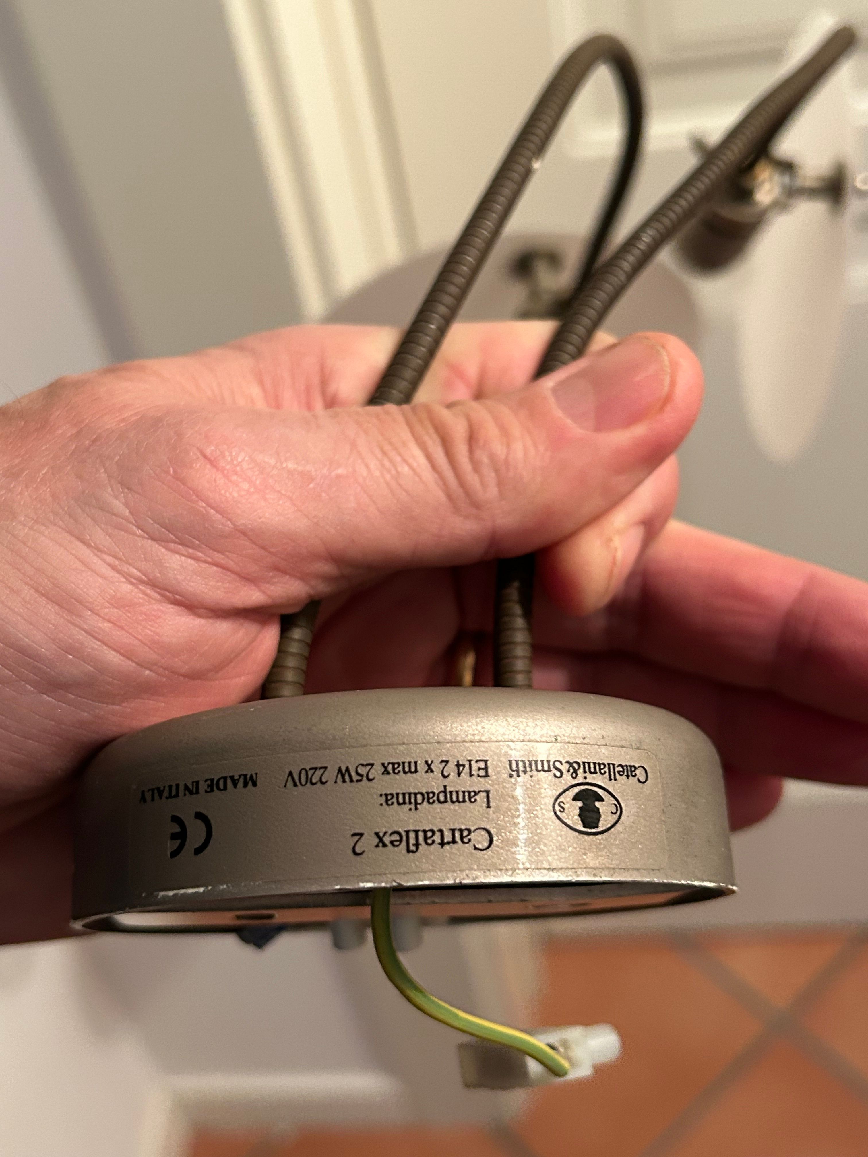 Cartaflex 2 wandlamp met twee schijven Brand