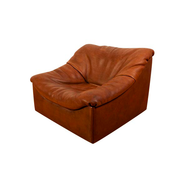 DS-46 armchair in brown leather (1960s), De Sede image