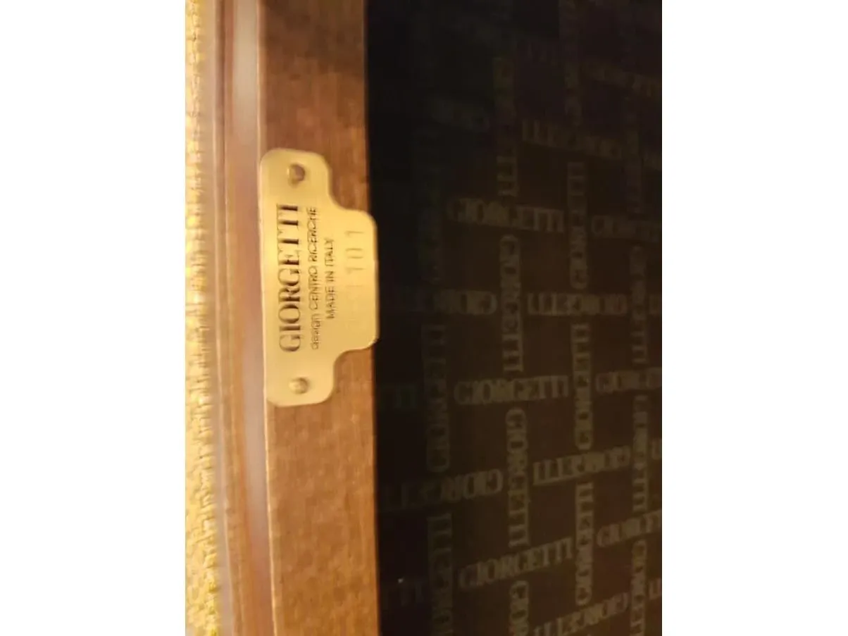 Set of 2 Gallery vintage armchairs in beech wood 2