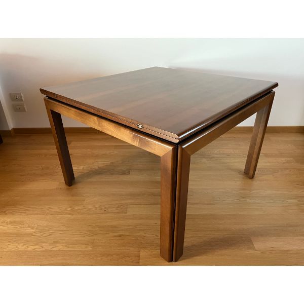 Extendable table in cherry wood, Acerbis  image