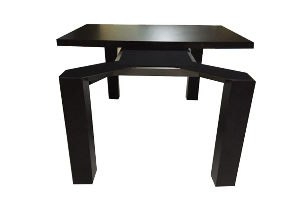 Tavolo allungabile Giravolta in acciaio e legno 13