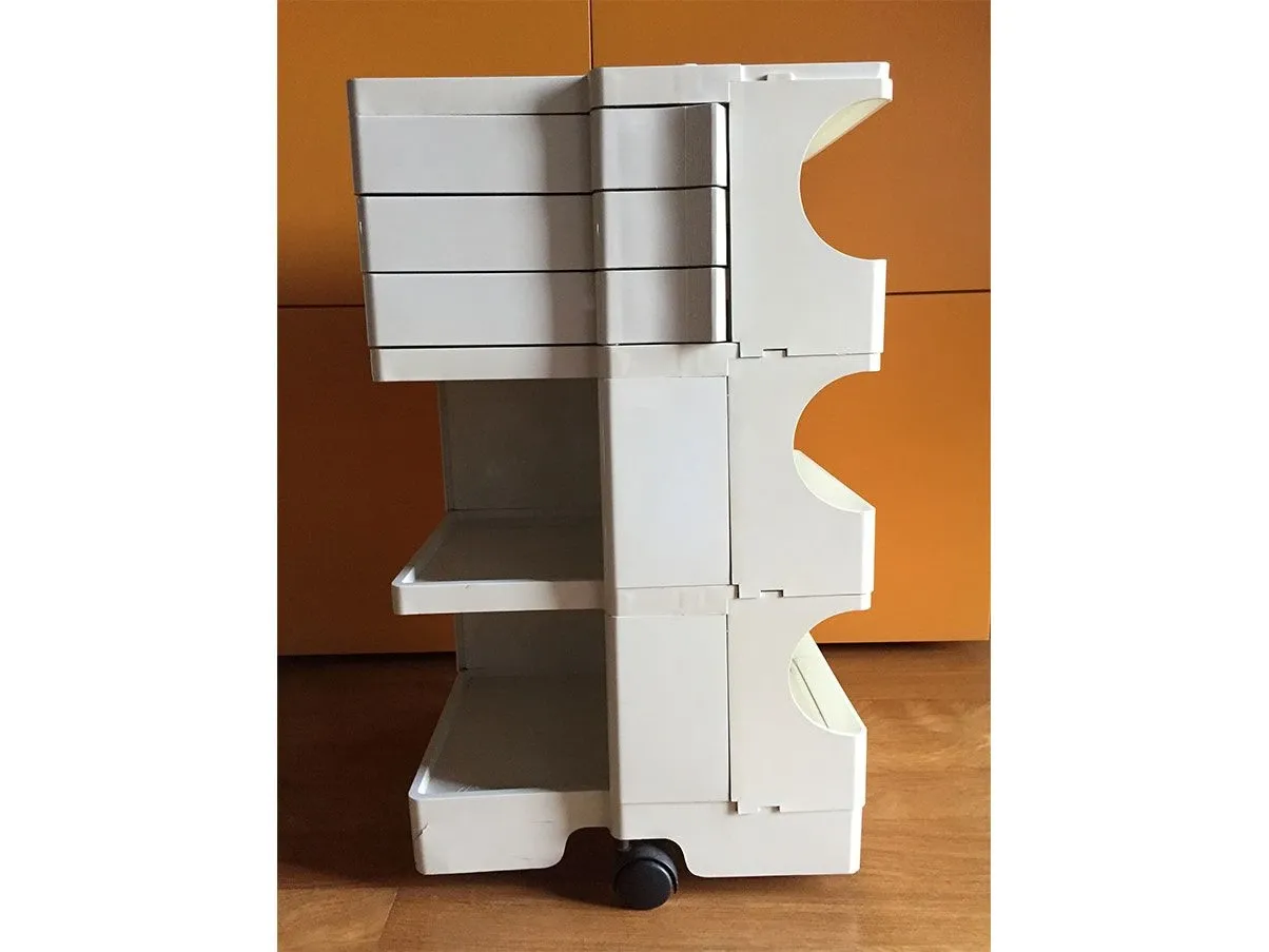 Carrello iconico Boby in materiale plastico (bianco), Bieffe 1