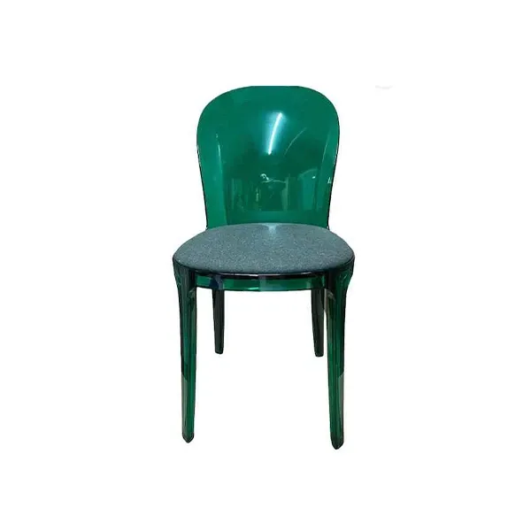 Murano Vanity chair in polycarbonate (green), Magis image