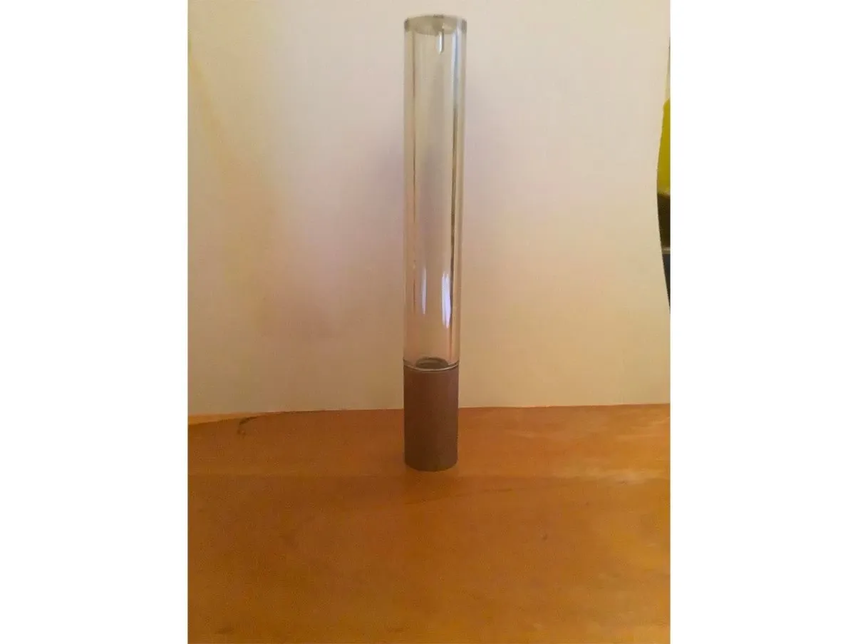 Cylindrical salt spreader in steel and polycarbonate, Cini &amp; Nils 1