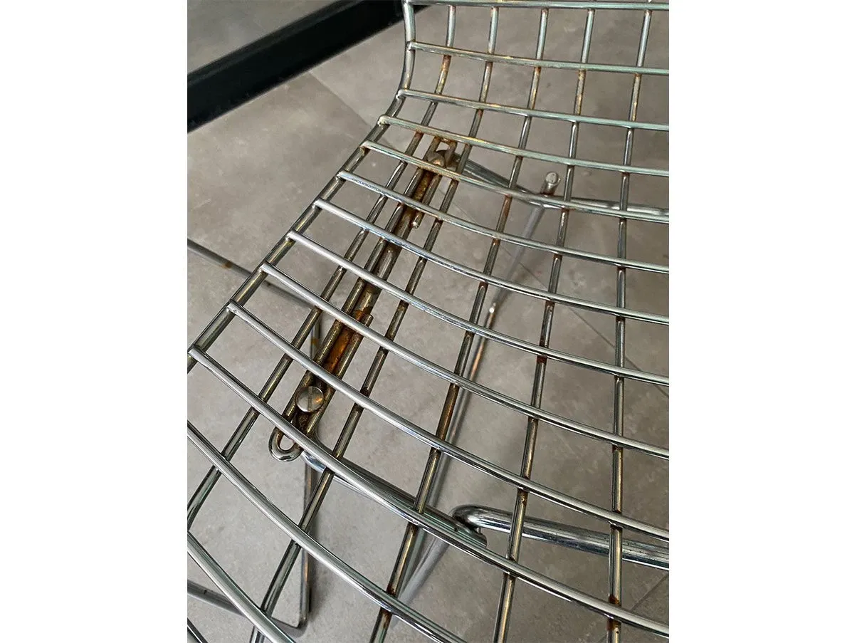 Set of 4 Bertoia Chair in steel rod, Knoll 4