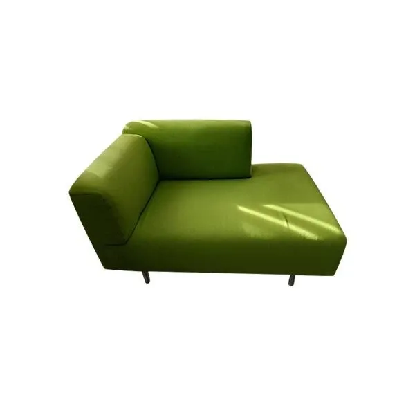 2 seater sofa by Piero Lissoni in fabric (green), Cassina image