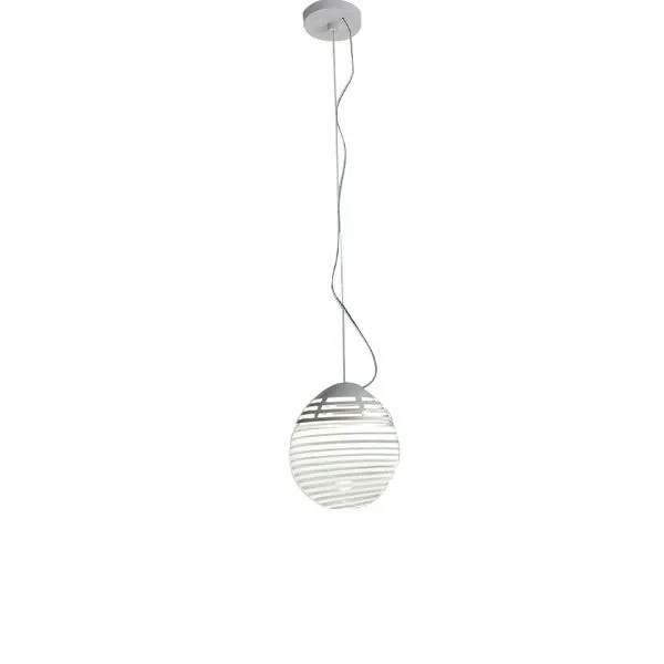 Incalmo 214 LED glass suspension lamp, Artemide image