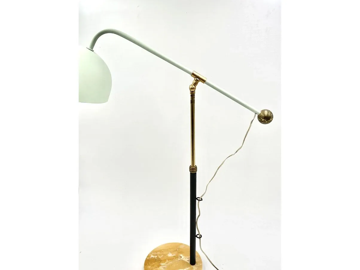 Lampada da tavolo 5023 di Angelo Brotto (anni '50) 7