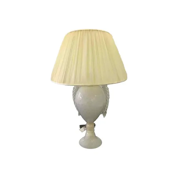 Lampada da tavolo in cristallo bianco, IPM light image