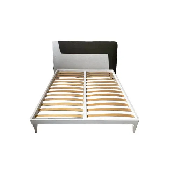 Letto matrimoniale Selly con testiera (bicolore) 1