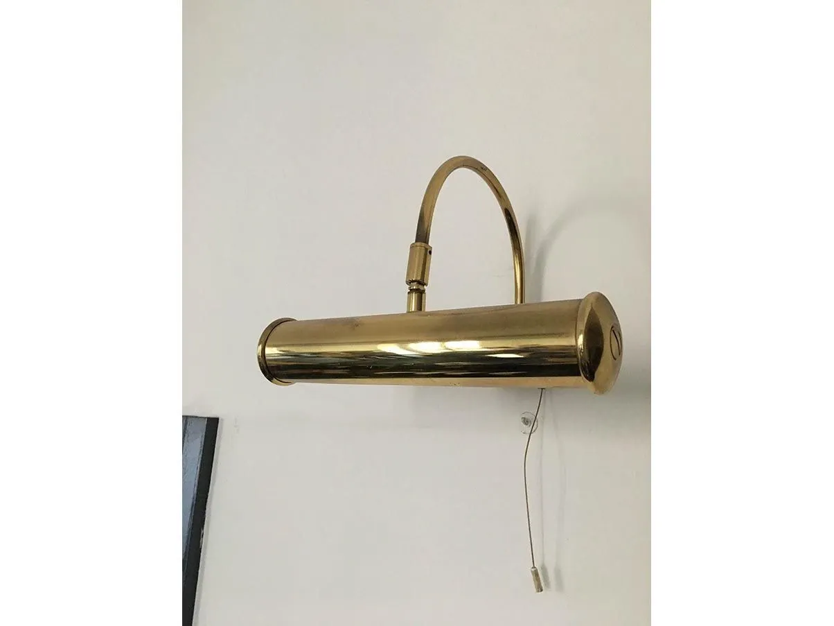 Set 3 lampade da parete con cordino in ottone, Egoluce 3