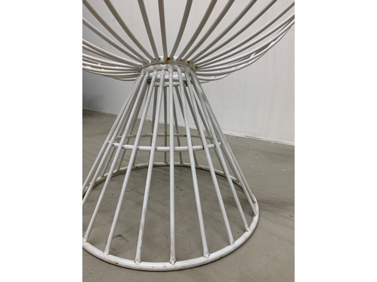 Set of 2 vintage outdoor armchairs (1970s) 4