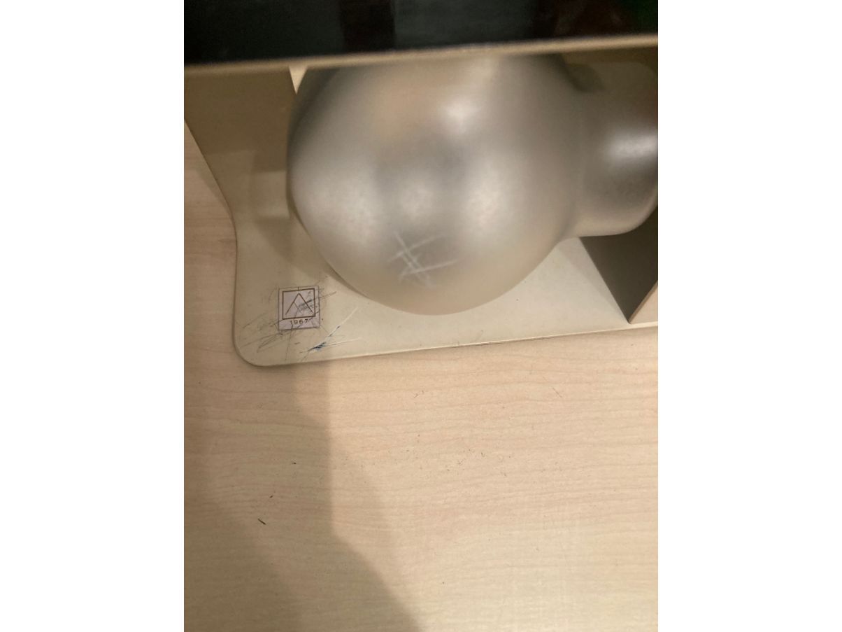 Lampada da tavolo Spider nera di Joe Colombo Brand