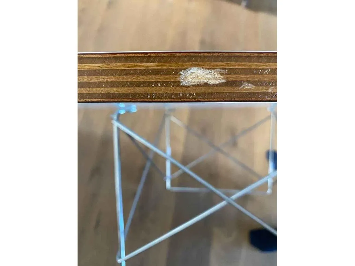 Tavolino ovale Elliptical Table in laminato e acciaio, Vitra 4
