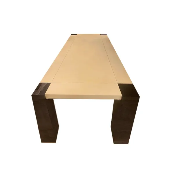 Eliseo rectangular table in natural parchment, Armani Casa image