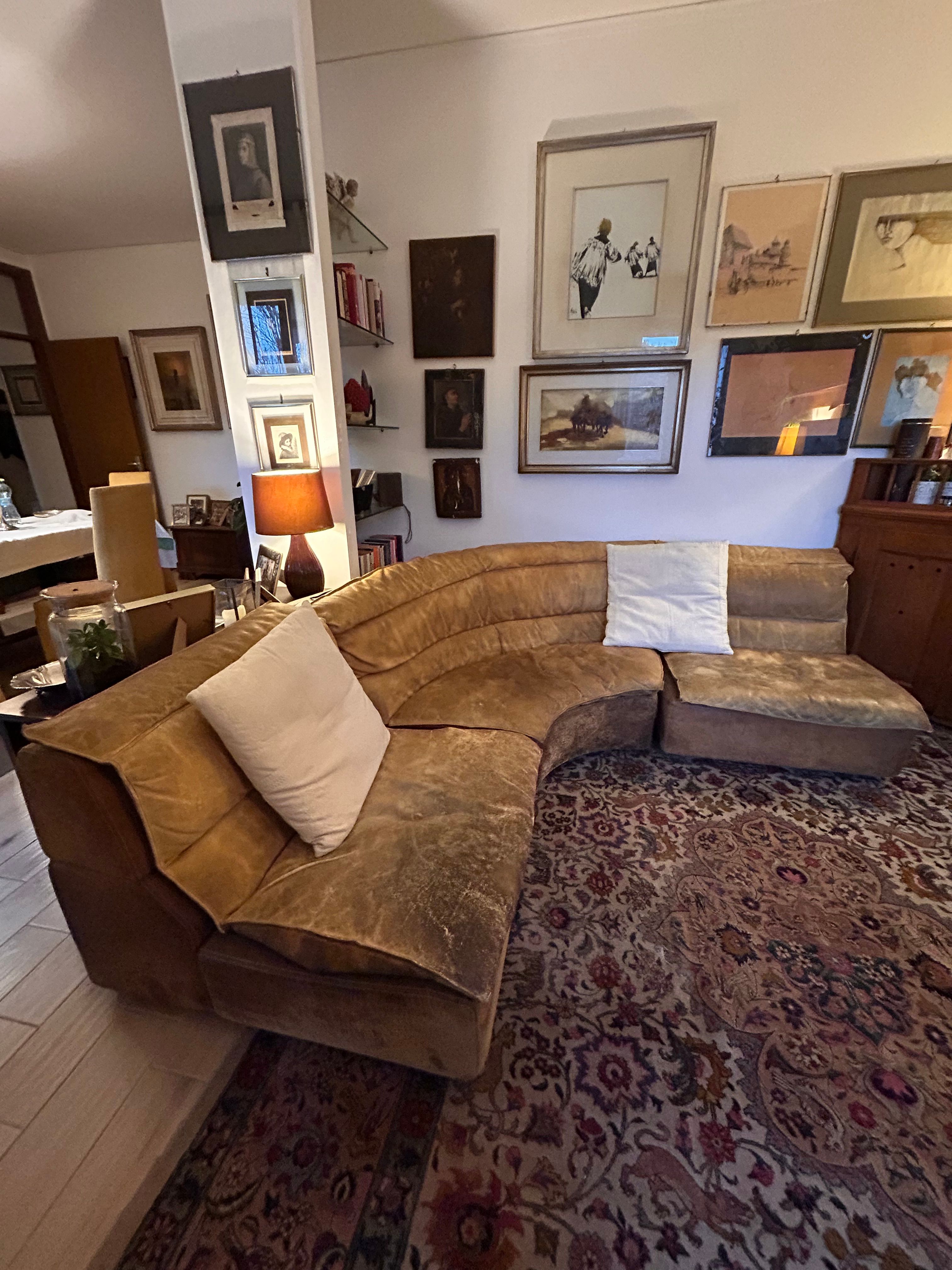 Divano componibile e modulare Bogo (anni '70) Front