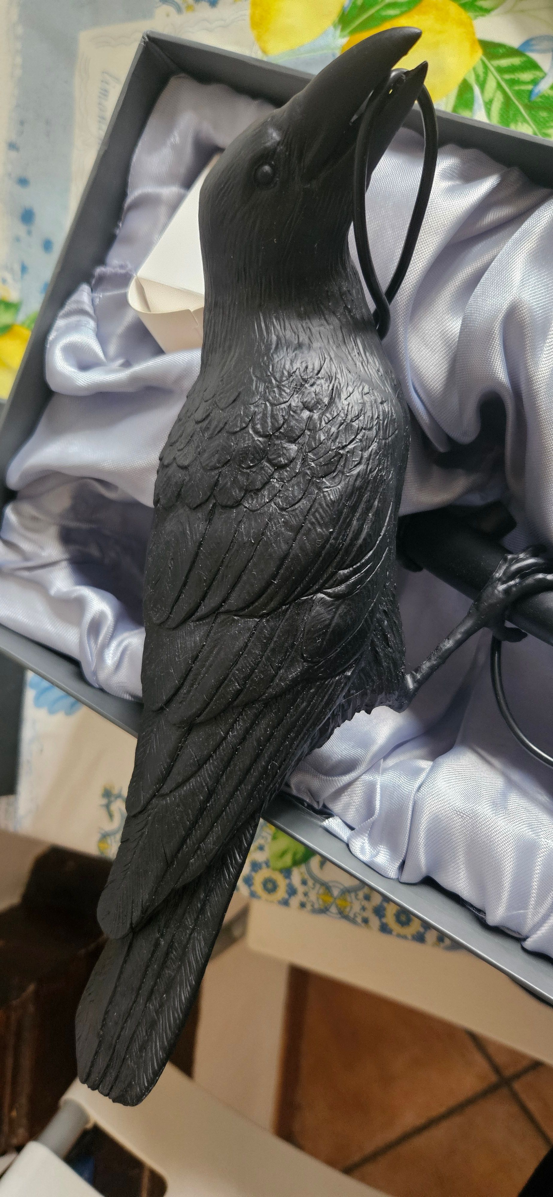 Applique murale Corvo noir Side