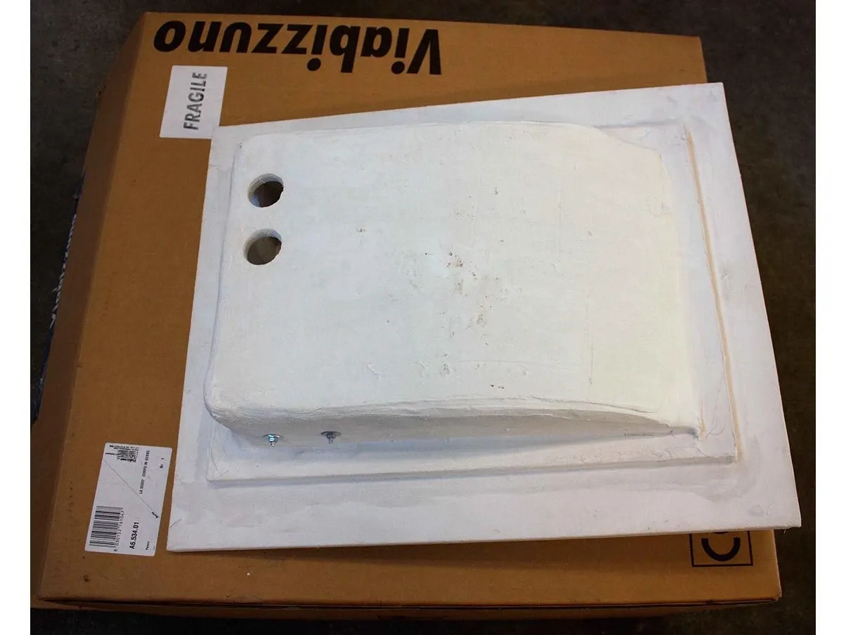 Lampada da parete a incasso La Dodò in gesso, Viabizzuno 2
