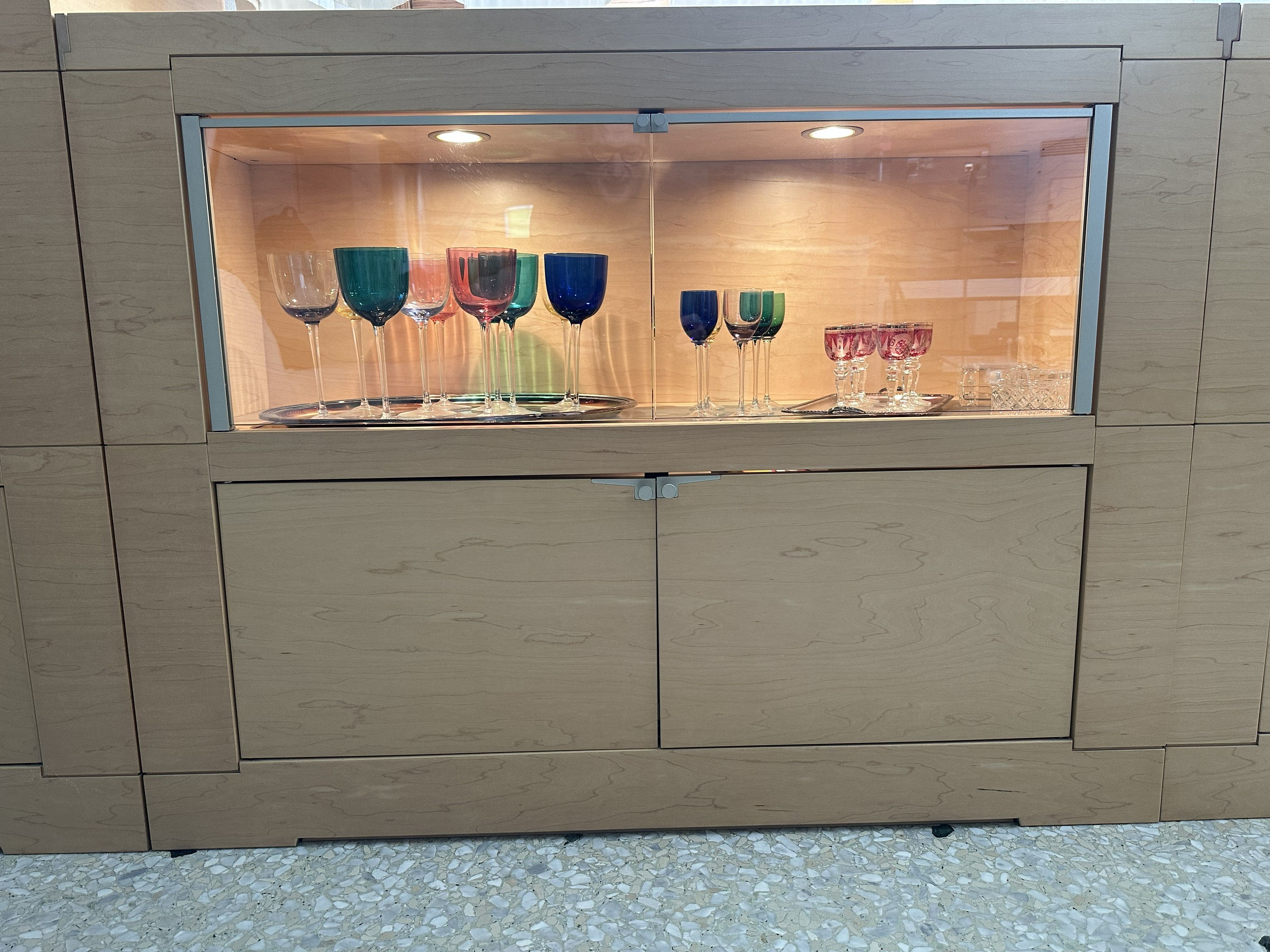 Mobile componibile Oli in legno Optional7