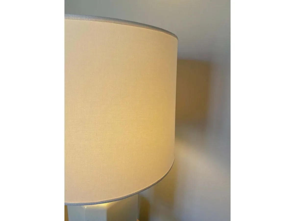 Lampada da tavolo vintage in ceramica laccata (anni '70),  2