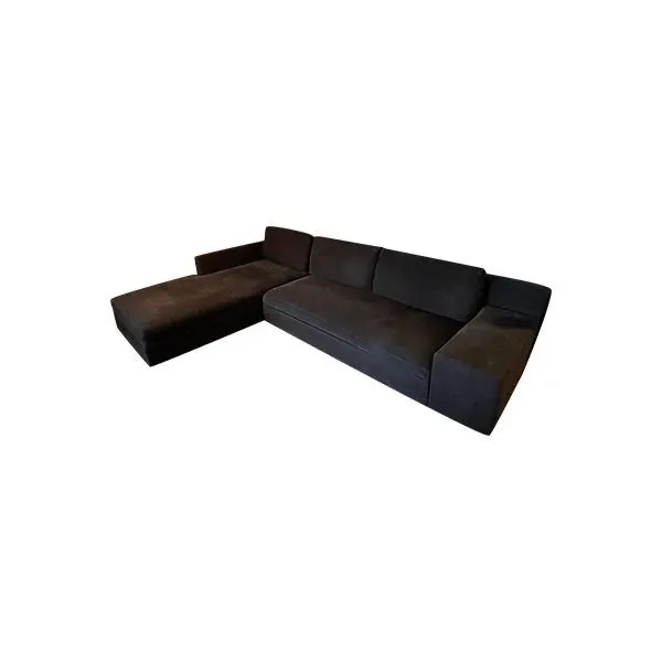 Mex modern sofa in fabric (black), Cassina image