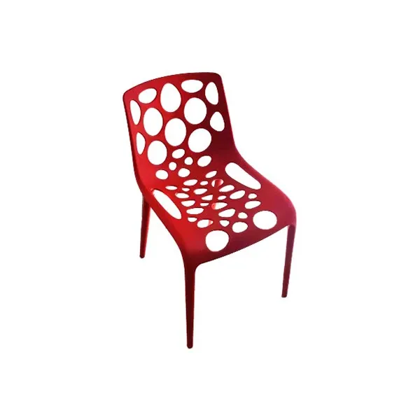 Hero chair in reinforced polypropylene (red), Calligaris image