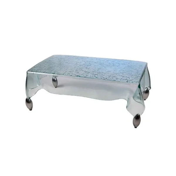 Vintage Crystal Handkerchief Table (1980s), image