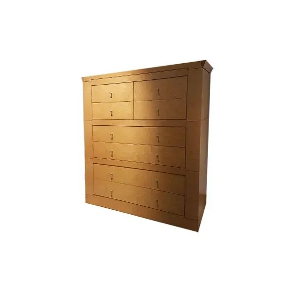 Oli chest of drawers in coppered maple wood, Giorgetti 2