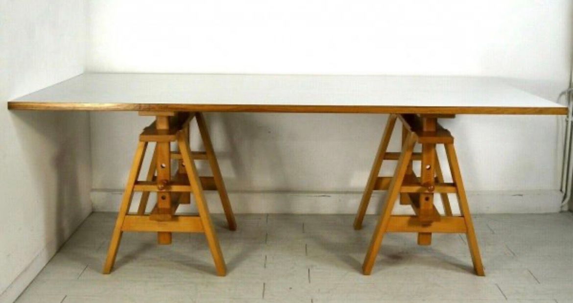 Tavolo da Disegno Leoanrdo zanotta come nuovo Front