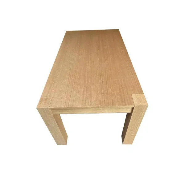 Extendable rectangular oak wood table, Betamobili image