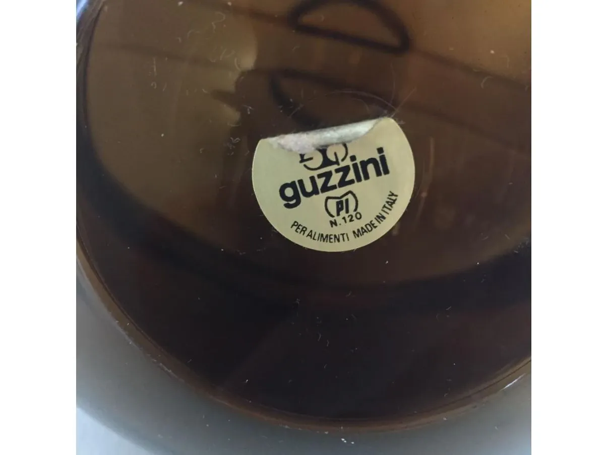 Portaghiaccio vintage marrone (anni'70), Guzzini 2