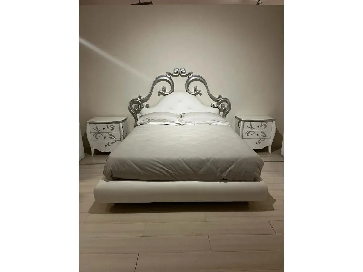 Furniture set and white and silver double bed, Giorgio Piotto 2