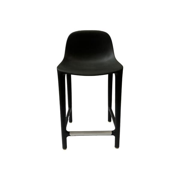 Broom stool by Philippe Starck black, Emeco image