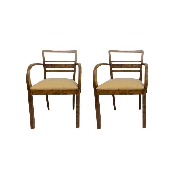 Set of 2 vintage chairs (1930s) image