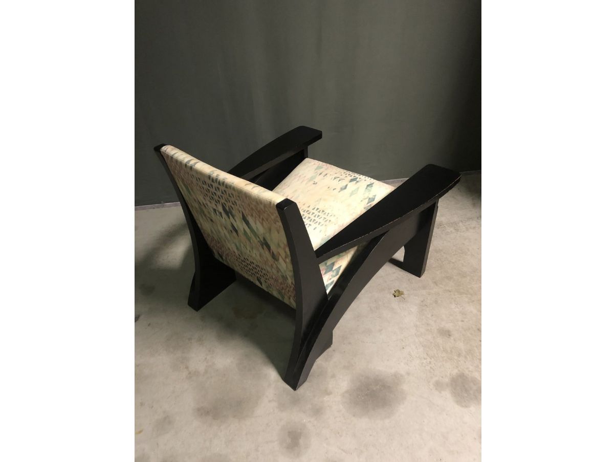 Vintage Hill House armchair by Charles Rennie Mackintosh Side