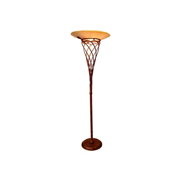 Floor lamp in glass and metal, Florenz image