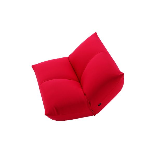 Papillon armchair in red fabric, Giovannetti image