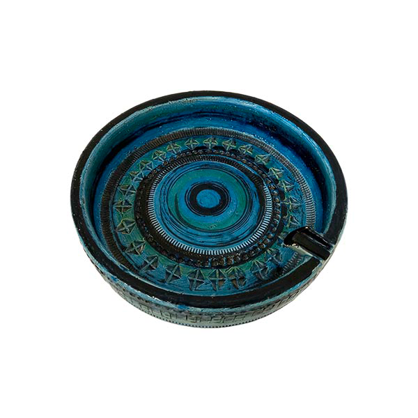 Rimini Blue ashtray in ceramic (Blue), Bitossi Ceramiche image