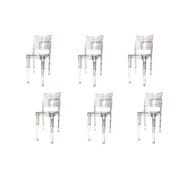 Set 6 sedie La Marie di Philippe Starck, Kartell image