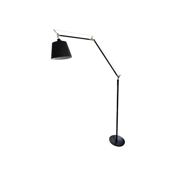 Tolomeo floor lamp in aluminum (black), Artemide image