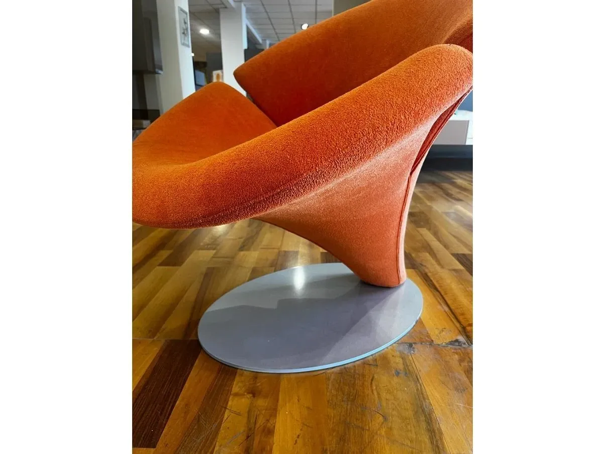 Poltrona Flower arancione, Giovannetti 7