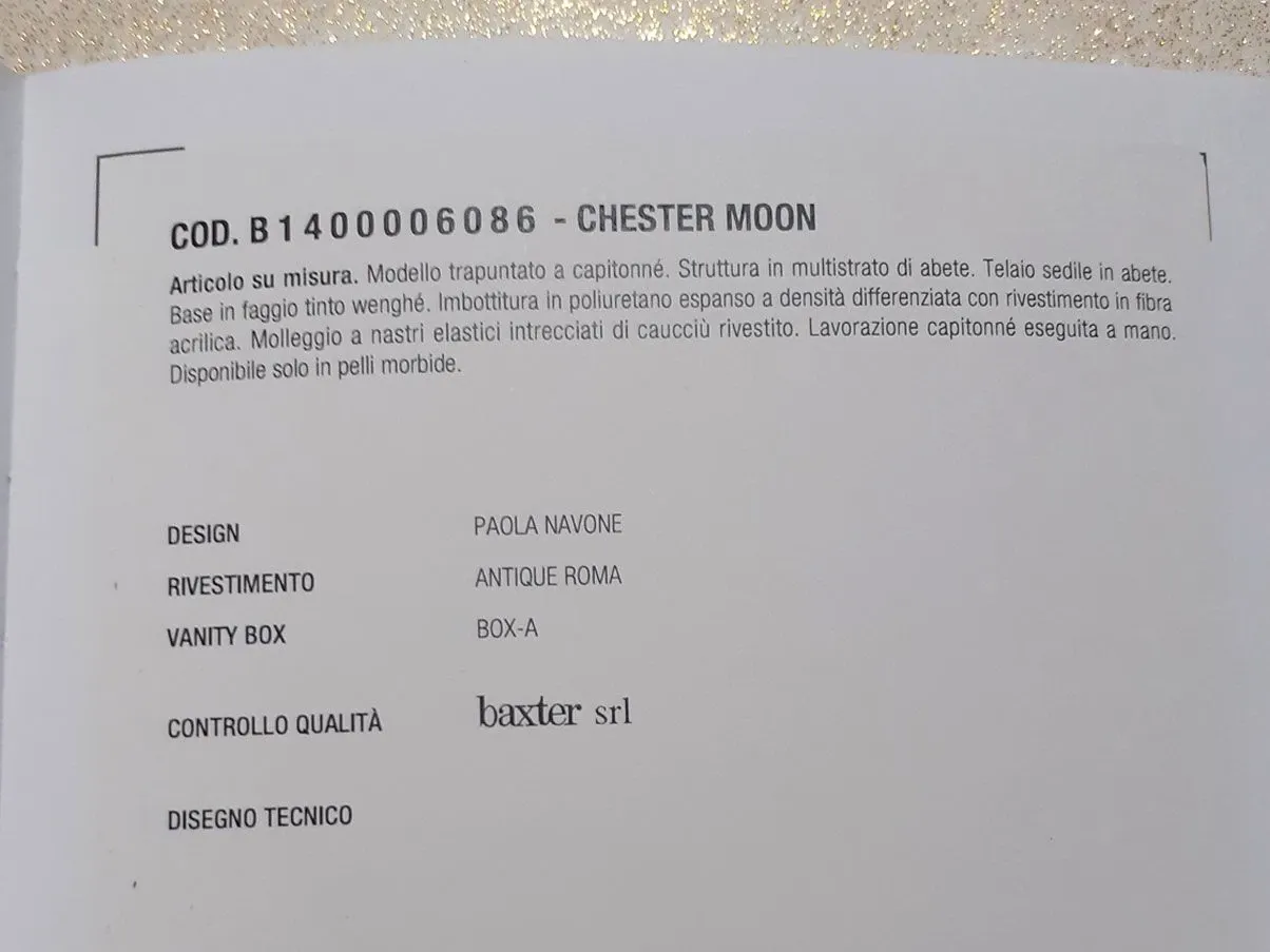Chester Moon, Baxter 4