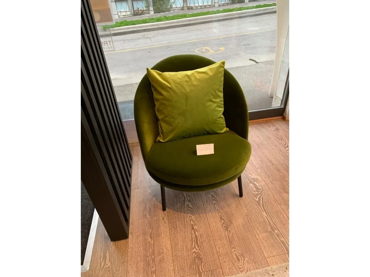 Jules green armchair, Arflex image