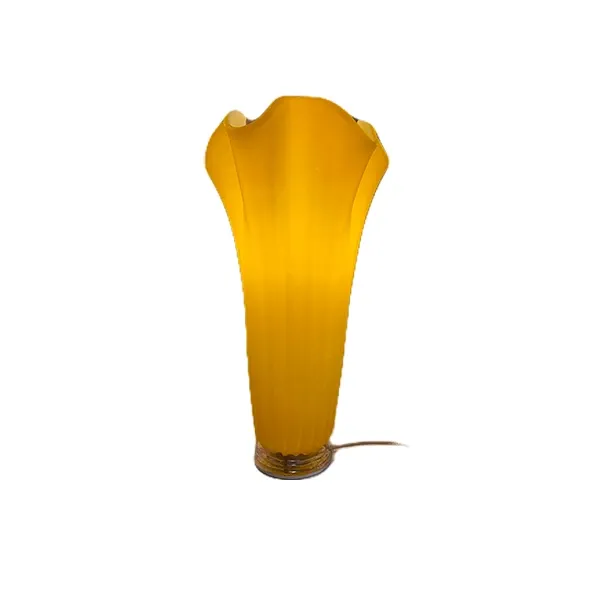 Flamenco table lamp in glass (yellow), La Murrina image
