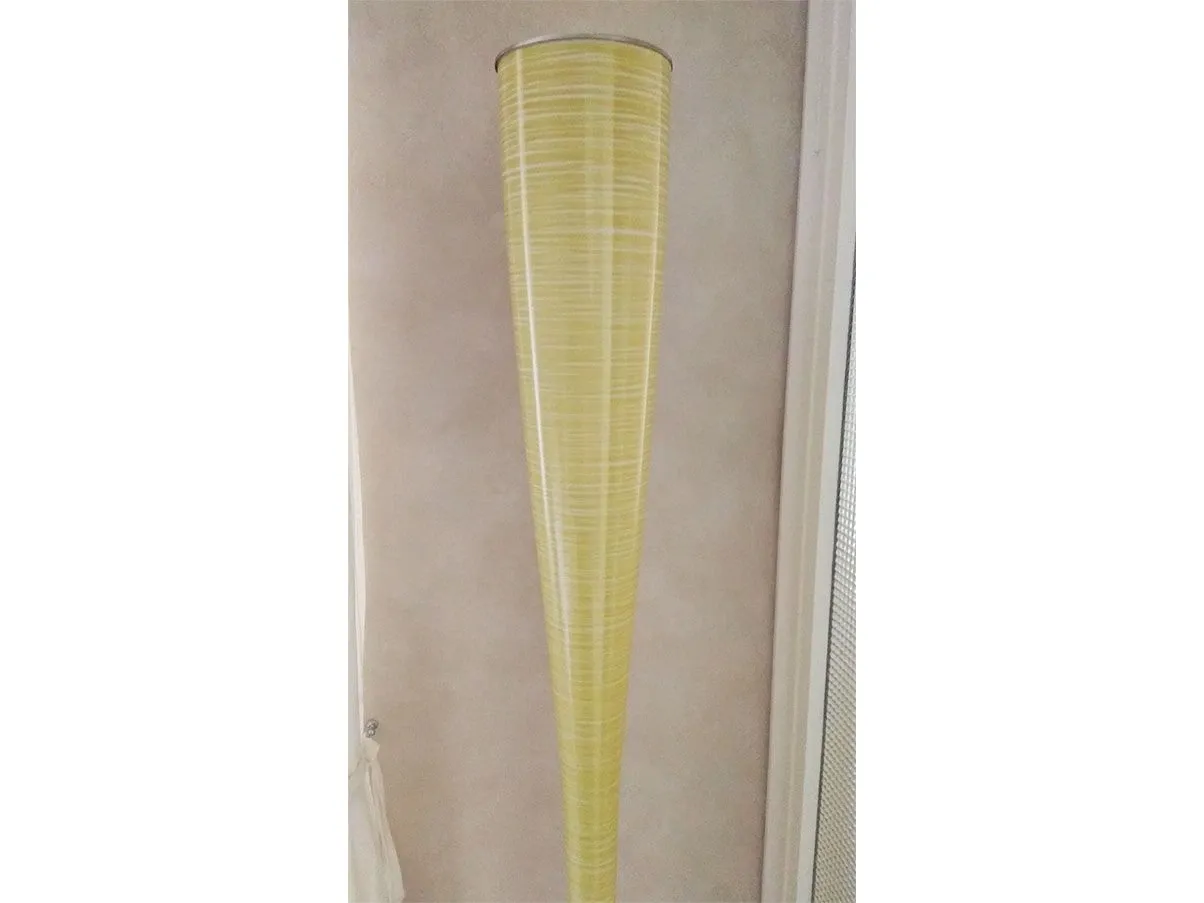 Mite floor lamp in kevlar and glass (yellow), Foscarini 4