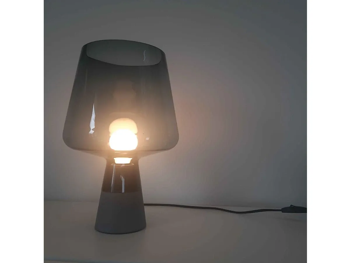 Lampada da tavolo Leimu in cemento e vetro (grigio), Iittala 5